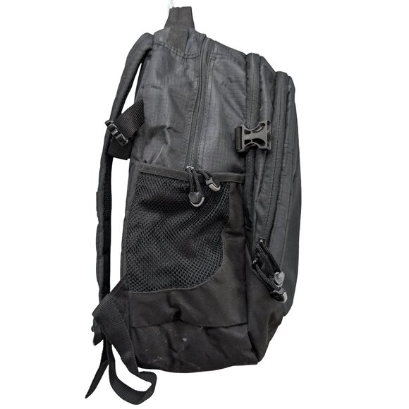 Outdoor Products Backpack Black Ripstop Laptop Sleeve Pockets Lightweight 16" - Picture 4 of 16
